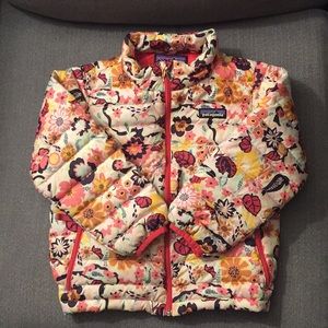 Patagonia little girls down coat